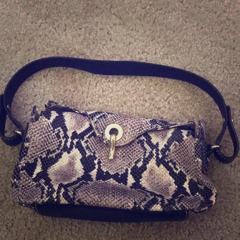 Kate spade snake print purse